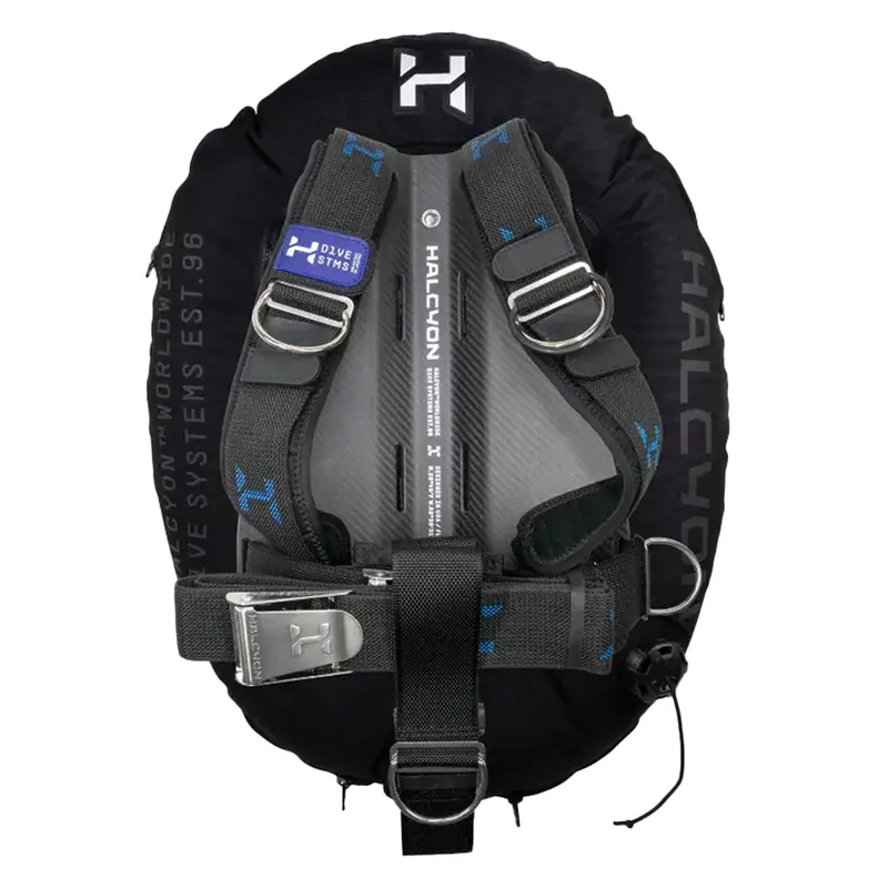 Echt Halcyon ERA Pro BC System (Carbon + Cinch) Wing Set ALT Winggröße 40 lbs (18,1 kg), Backplate Carbon Standard